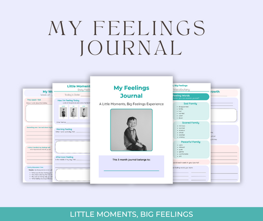 My Feelings Journal - Little Moments, Big Feelings